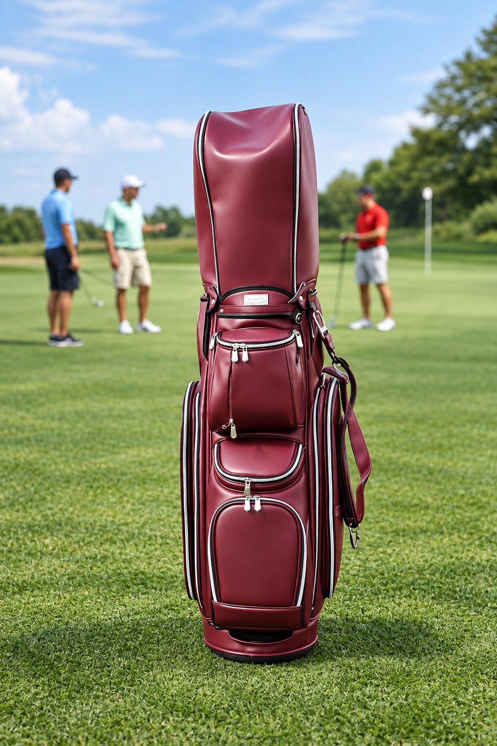 Bolsa de Golf TAN-0009-Color vino