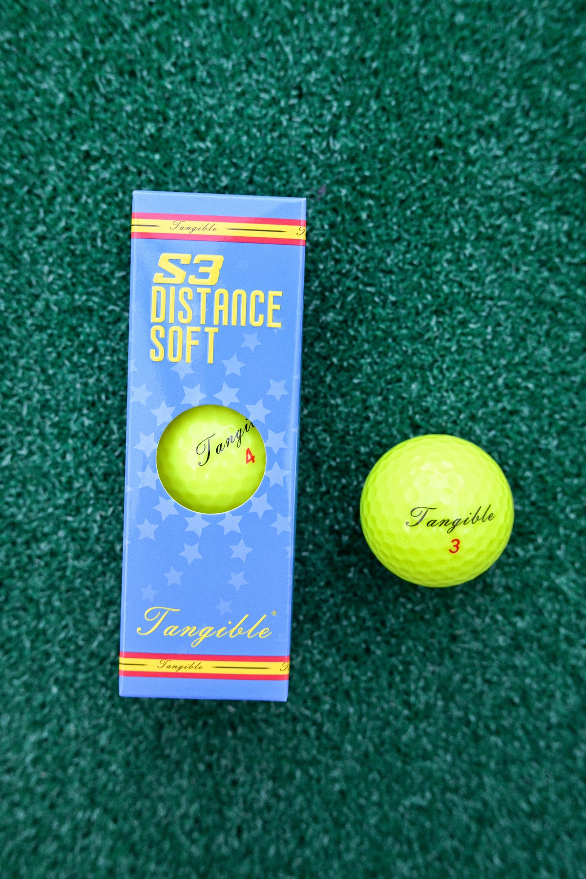 Bola de competición de S3  Distance soft  AMARILLO